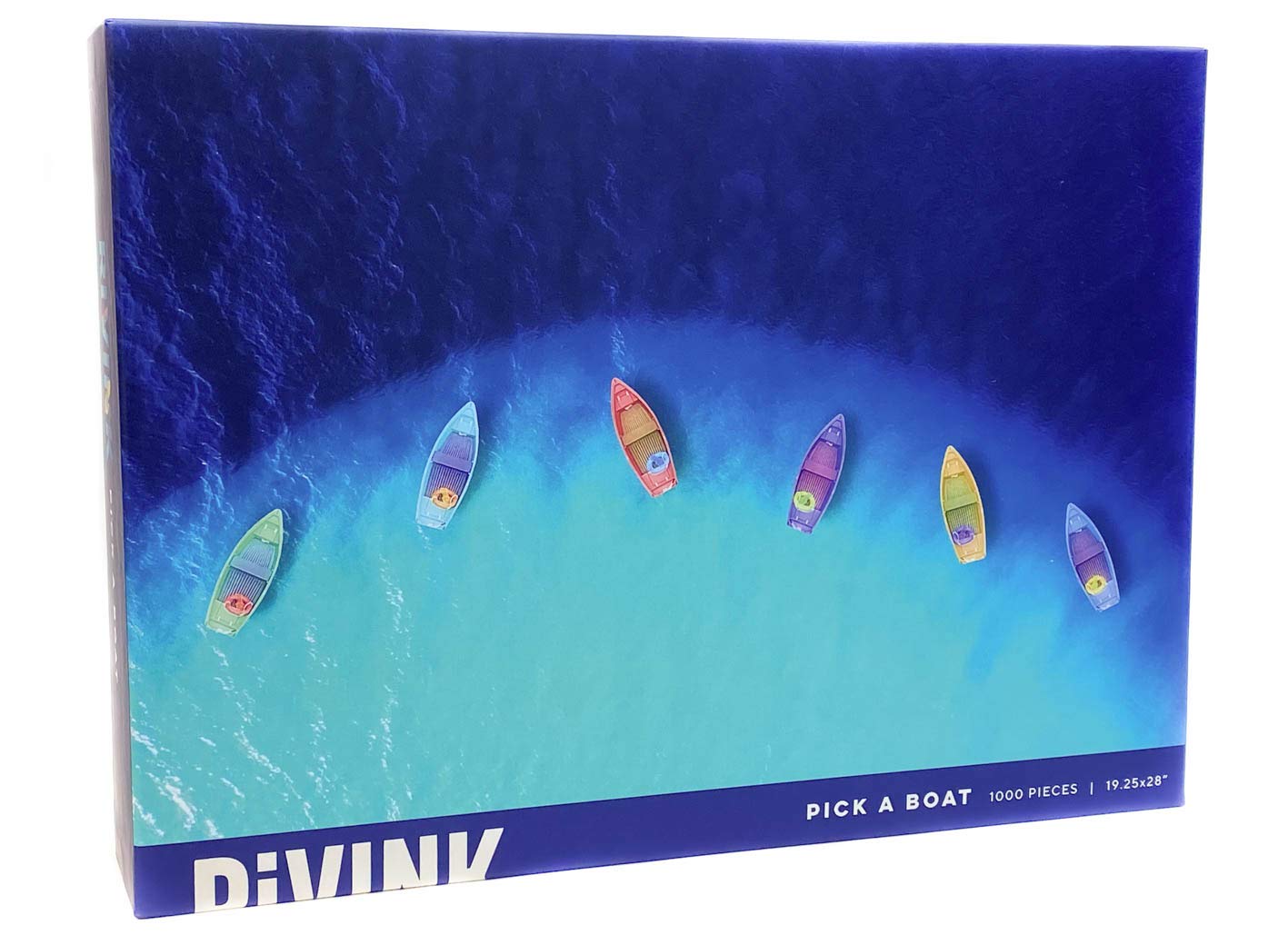 RIVINK 1000 Piece Jigsaw Puzzle Pick a Boat