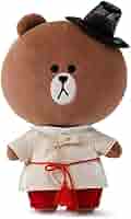 B*N様 【新品】LINE FRIENDS 韓国限定ブラウン BIGぬいぐるみ B*N様 【新品】LINE FRIENDS 韓国限定ブラウン BIGぬいぐるみ
