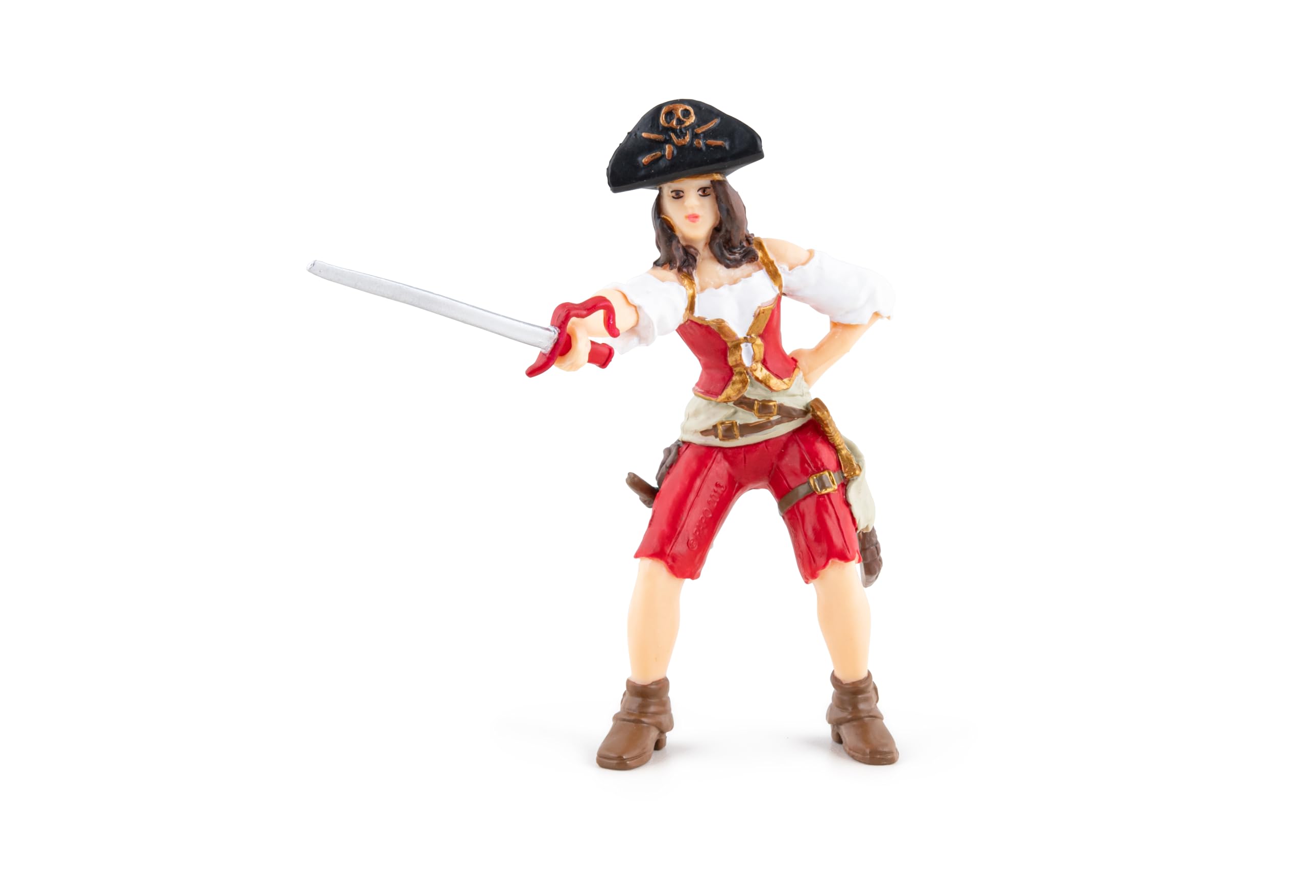 Papo - Realistic Female Pirate Figure - Ages 3+ - Pirates Collection - Creative Play Pirate Adventure - Gift Idea Toy for Girls and Boys