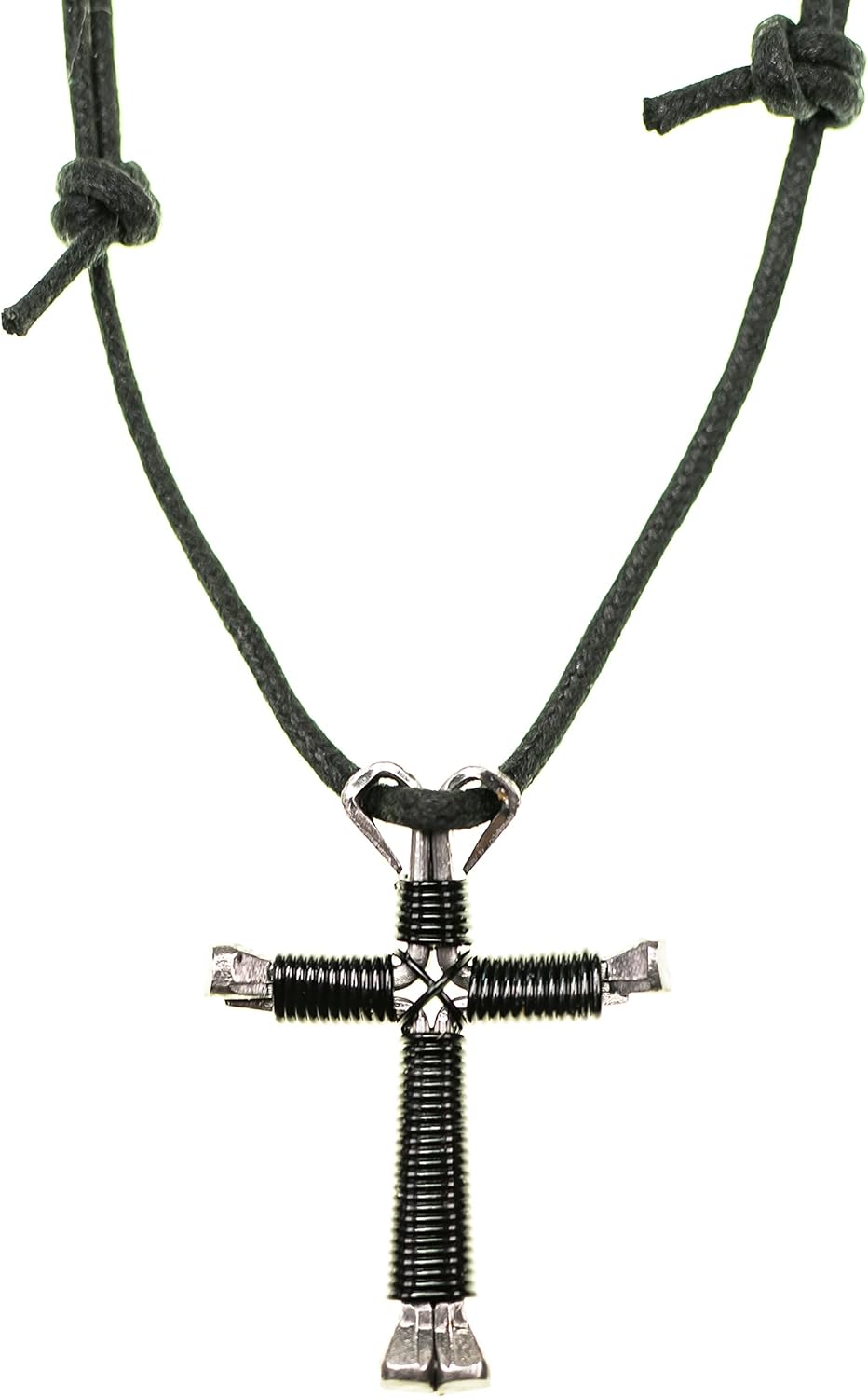 Intercession Horseshoe Nail Cross Necklace - Image 4