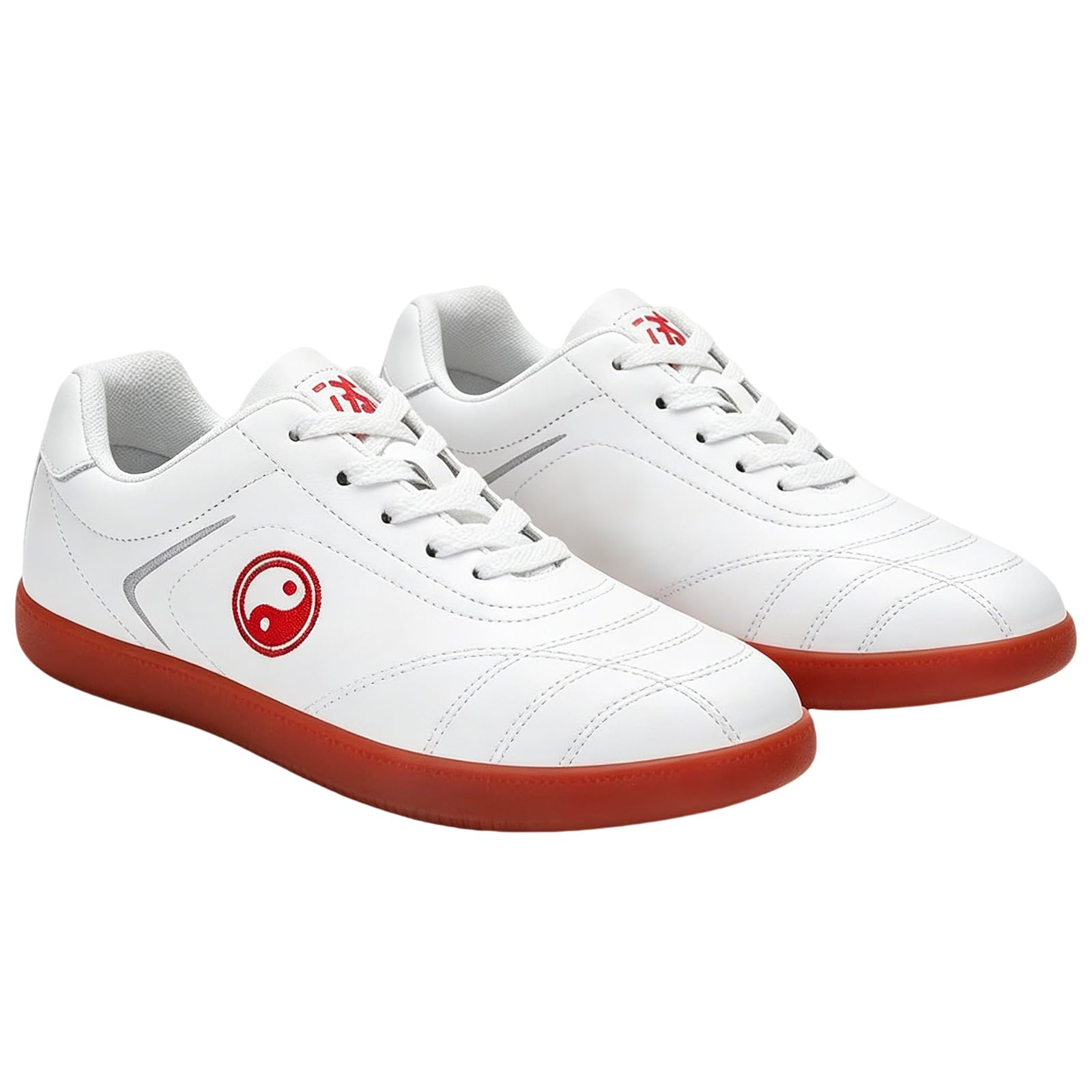 Zapatos de Kung Fu flexibles para el entrenamiento de artes marciales en color blanco
