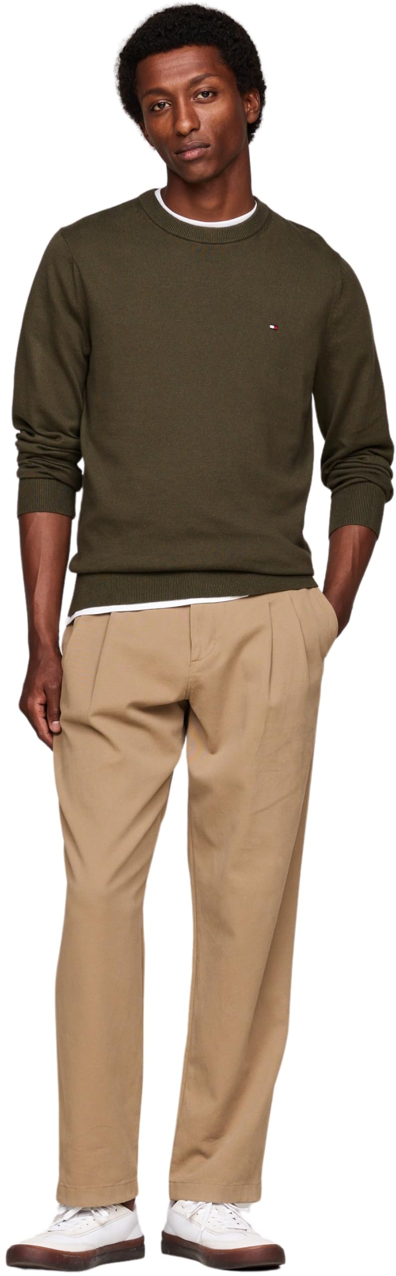 Tommy Hilfiger Pullover Uomo Cashmere Roll Neck Collo Alto