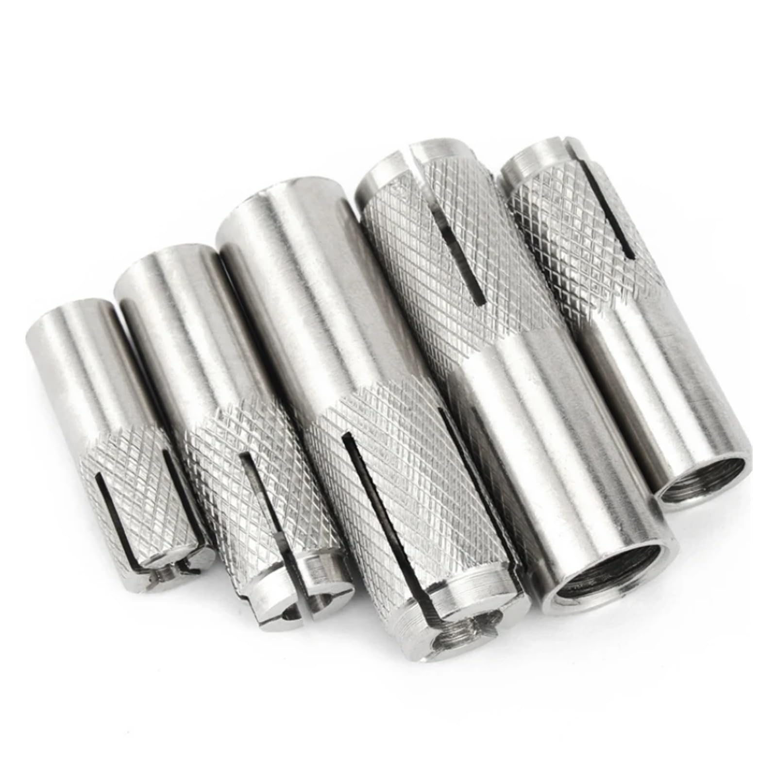 Tapones for tubos de expansión internos de acero inoxidable 304, M6, M8, M10, M12 y M16, con perno de anclaje for explosión por impacto.(M16,3pcs)