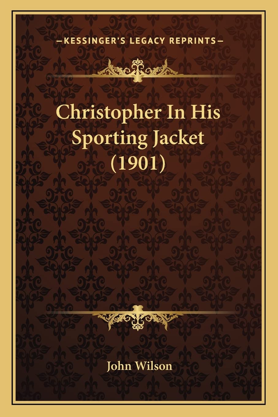 Christopher In His Sporting Jacket (1901)