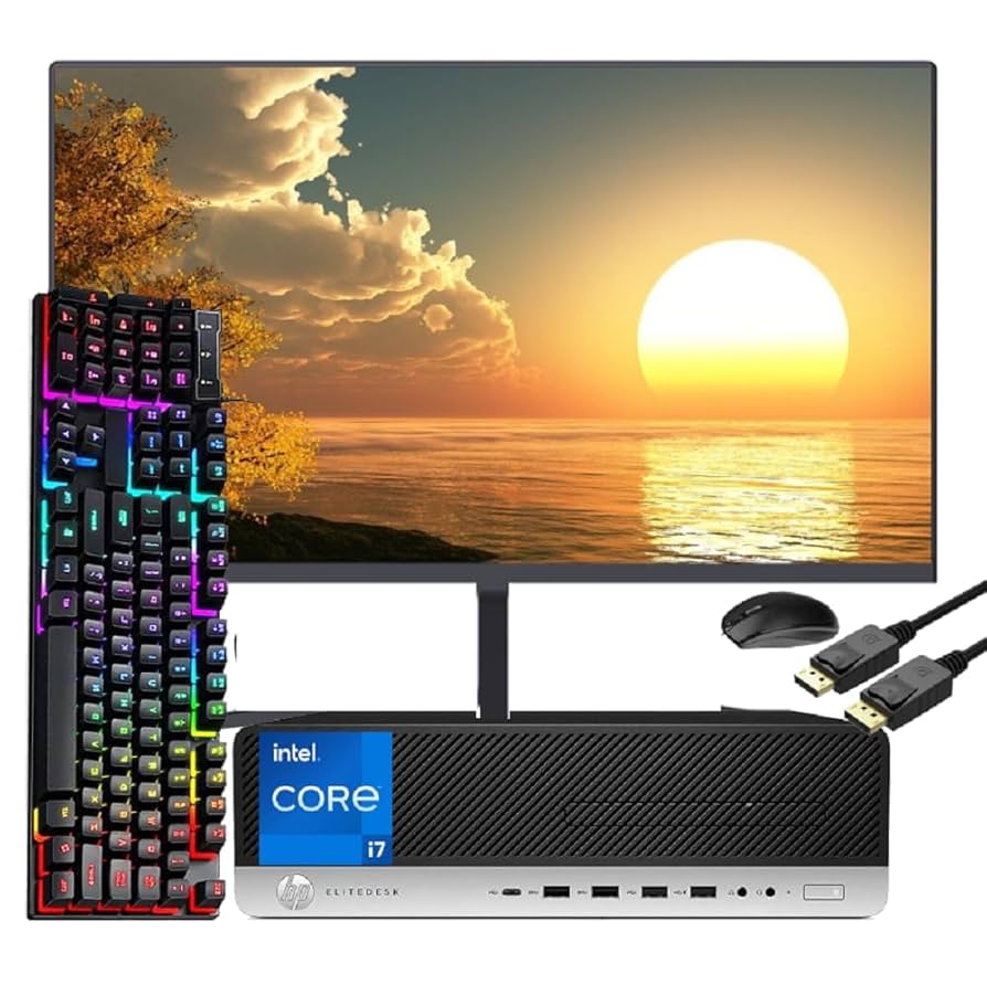 ミニPC HP EliteDesk 800 G3 SFF 8G 500GB corei7 Amazon.com: HP EliteDesk 800 G3 Small Form Factor PC Desktop