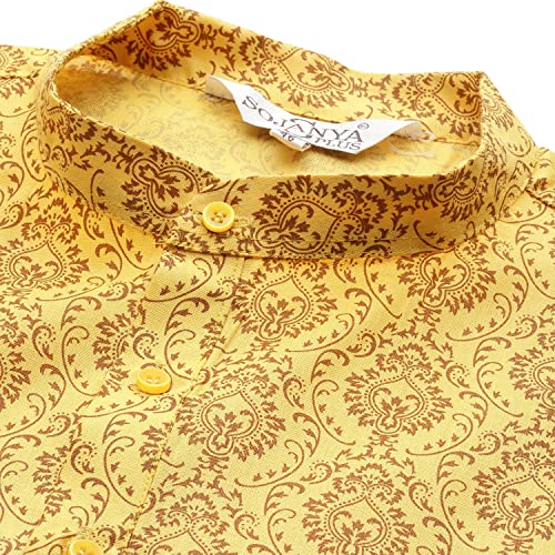 Sojanya Plus (Since1958) Men's Cotton Blend Navy Blue and Black Printed Kurta and White Pyjama Set4