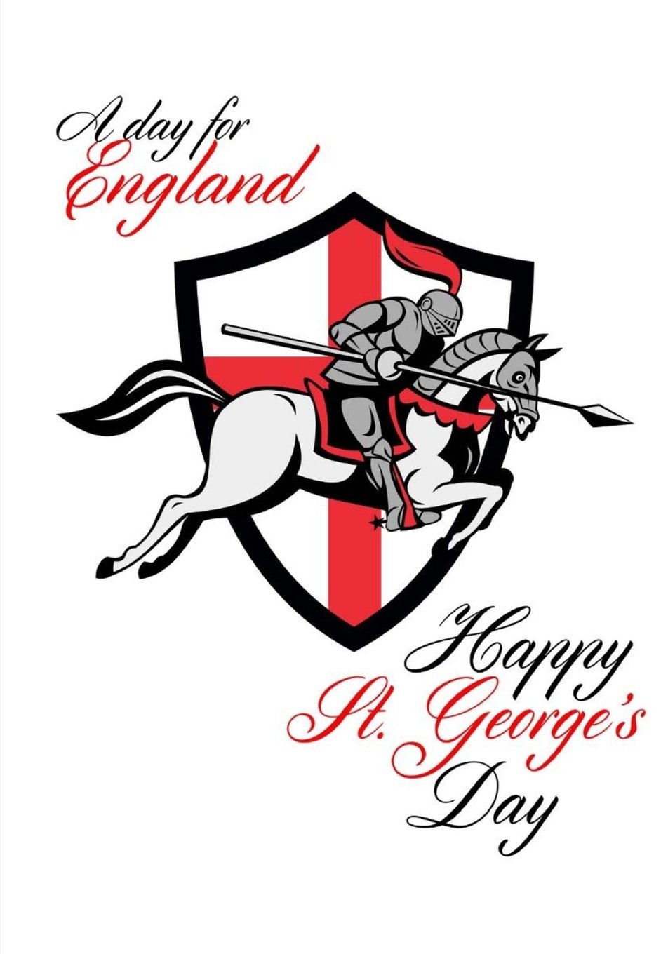 St. George's Day Notebook: Blank Notebook or Journal for Men and Women: St. George's Day Holiday Notebook (Blank Holiday Notebooks and Journals)