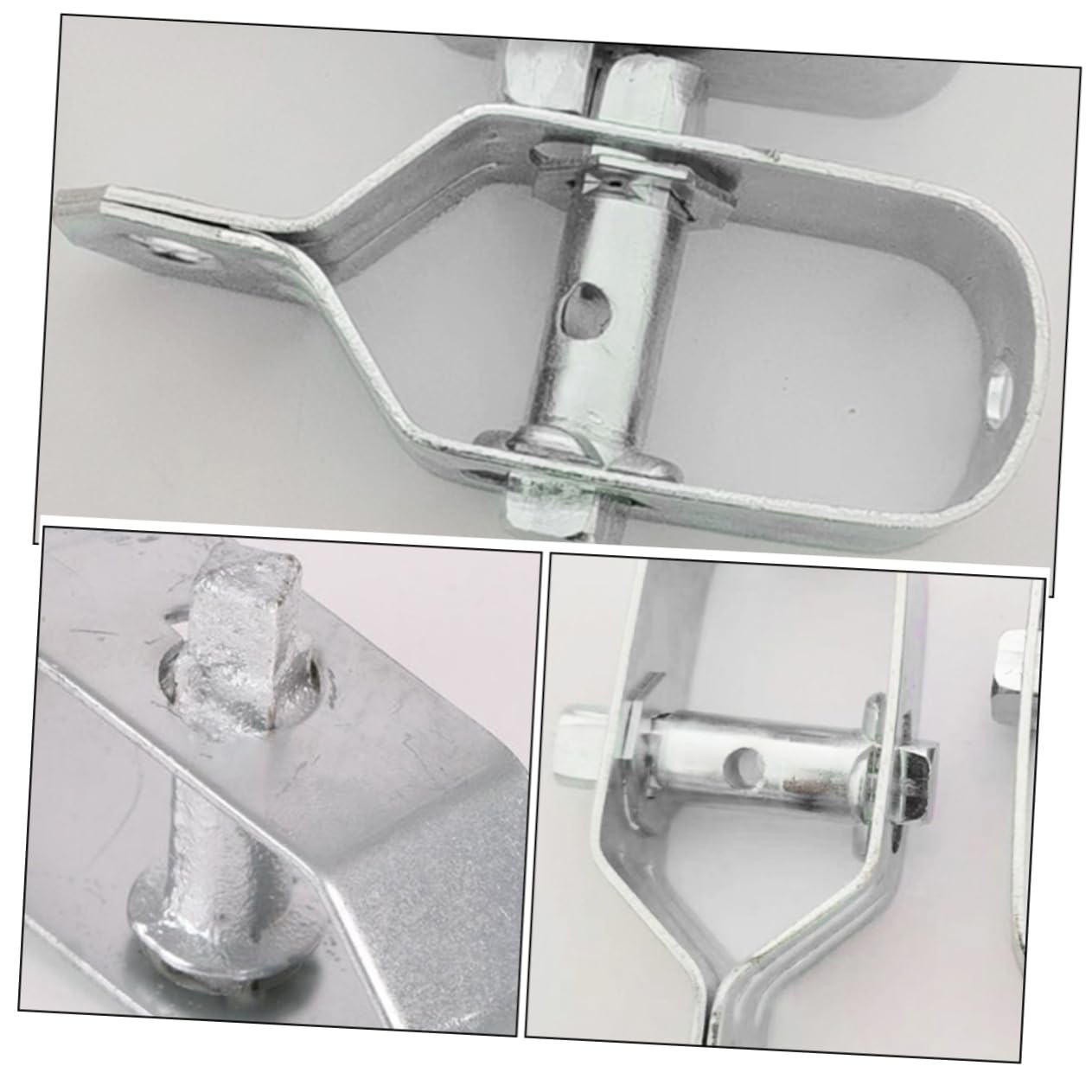 BESPORTBLE 4 Sätze Spanner Für Drahtseil Gartendraht Fechten Zaundrahtspanner Kabel Kombinationsschloss Drahtspannwerkzeug Abzieher Vorhängeschloss Scharnier Kette Silver Gießen 6 Stück * 4