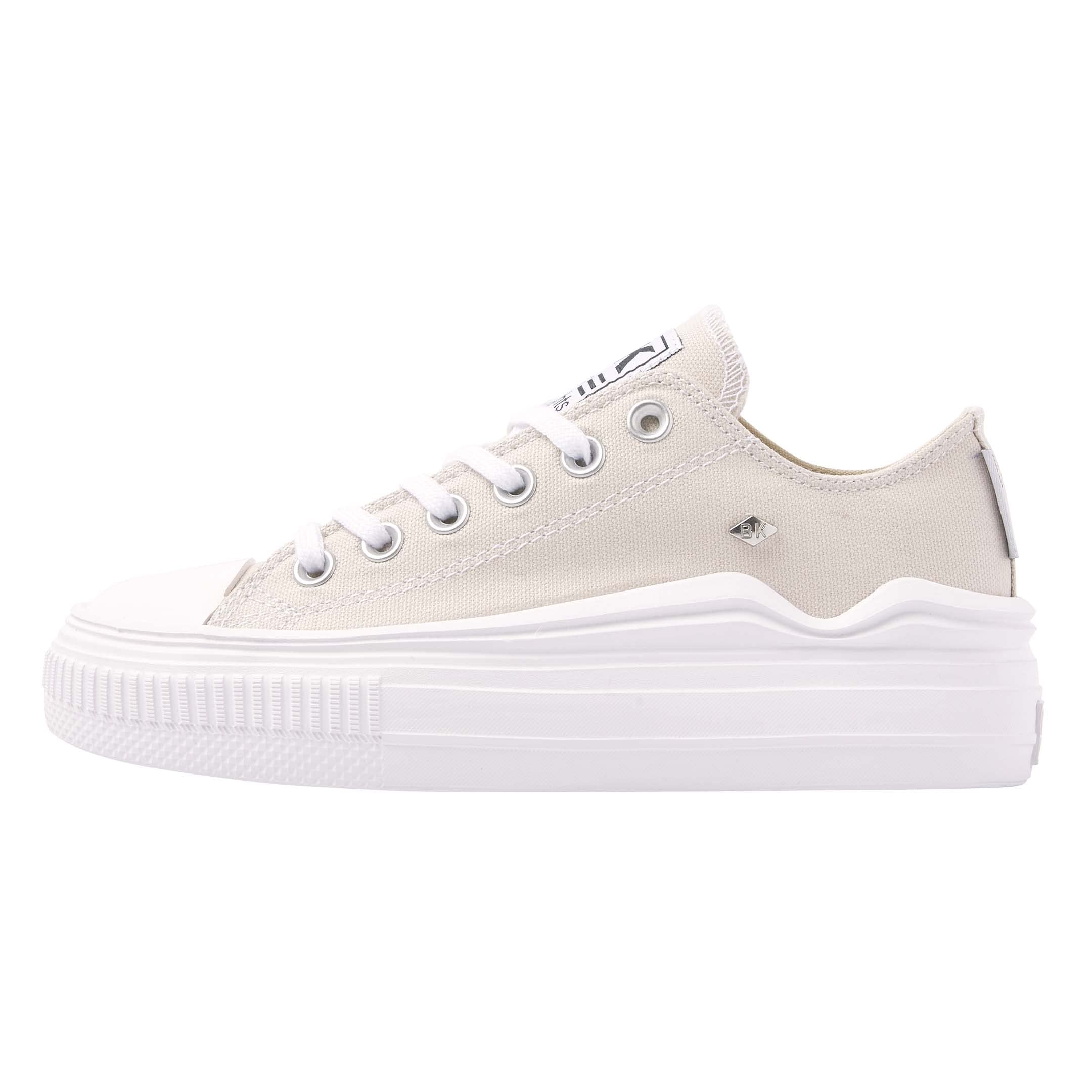 British Knights Women's Kaya Flow Low Sneaker, Beige, 6 UK