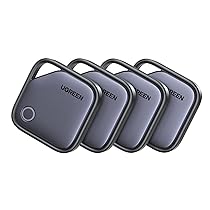 UGREEN FineTrack G Smart Finder Solo per Android Ricarica USB-C Localizzatore Tracker Bluetooth Compatible con Google Find Hub per Chiavi Bagaglio Portafoglio Bicicletta Zaino Borsa (4 pezzi)