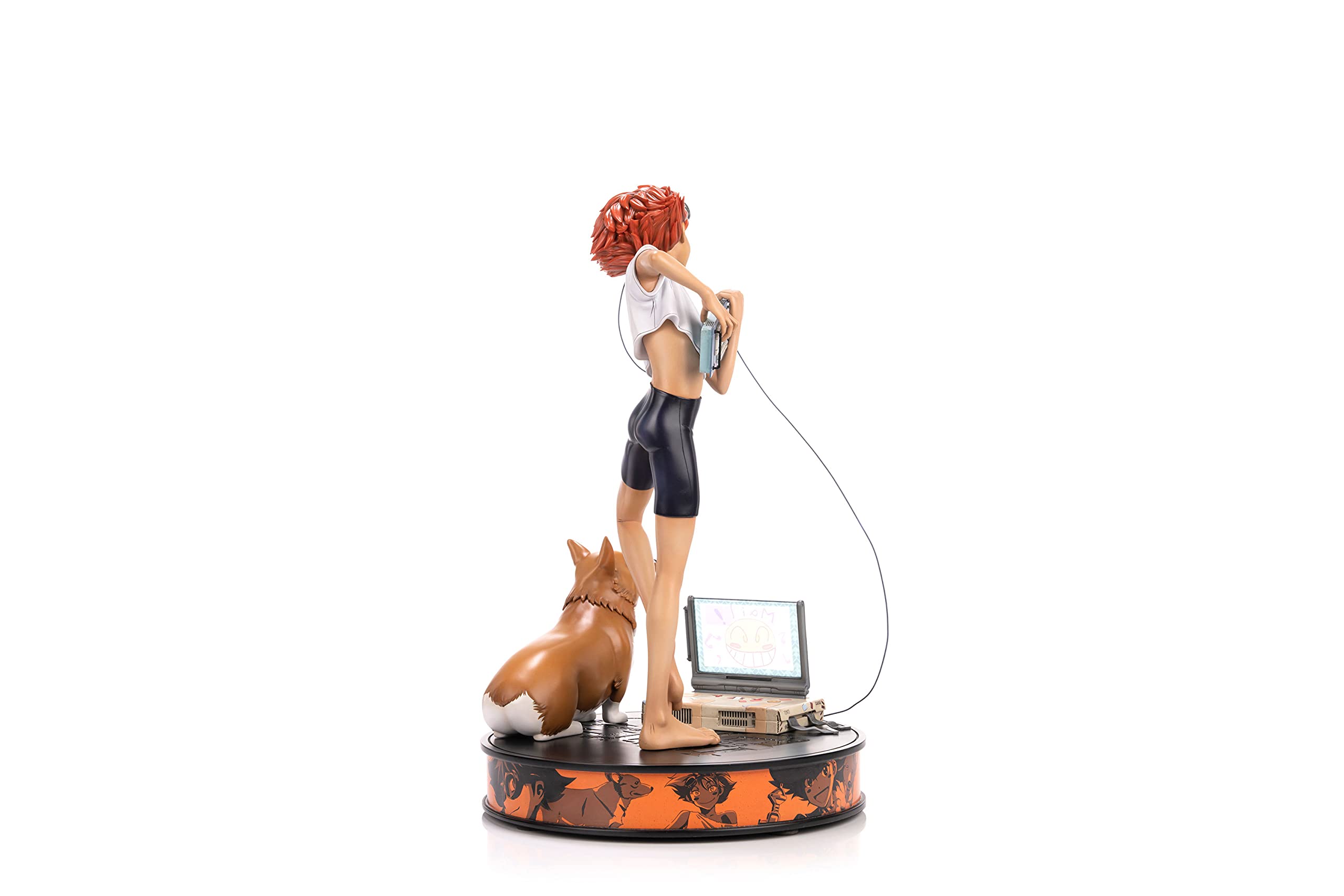 Cowboy Bebop Ein フィギュア 約10cm Amazon.com: First 4 Figures Cowboy Bebop: Ed & EIN 1:4 Scale