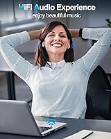 Vista 6 de ZEXMTE Adaptador Bluetooth USB para PC, receptor Bluetooth 5.3 EDR y BLE, Plug and Play para computadora de escritorio, portátil, teclado, ratón