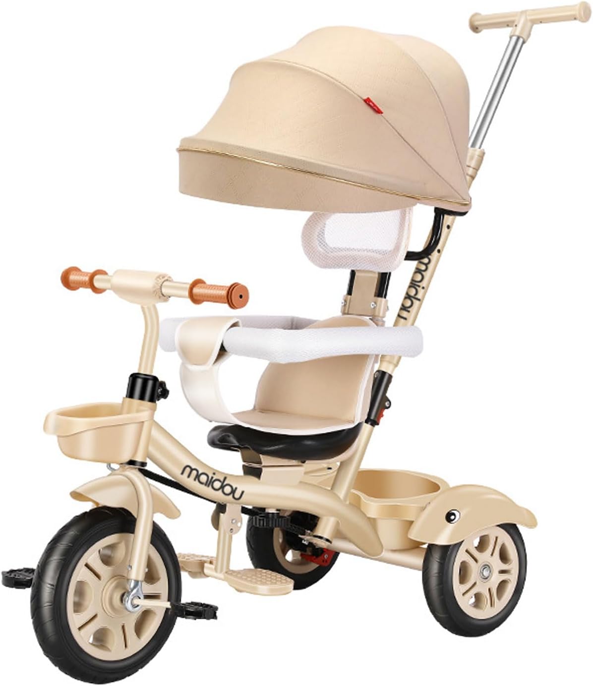 Amazon.co.jp: HZDMJ 3in1ベビーカー 折りたたみ三輪車 押し車 かじ付