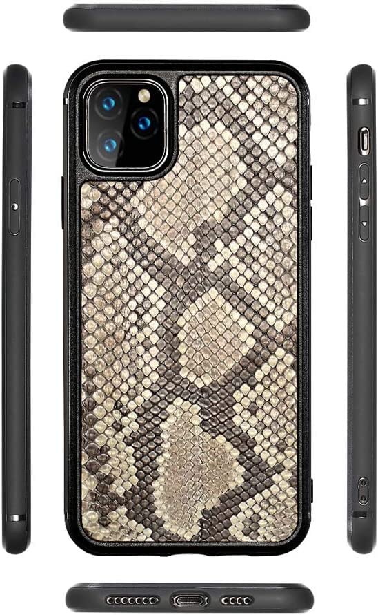 Housse cuir Python iPhone 11 antichoc protection intégrale robuste - 6