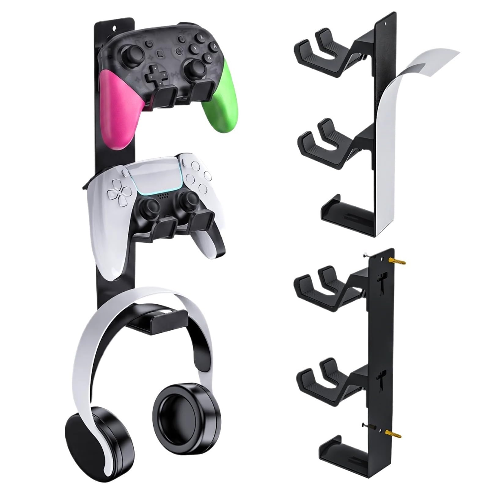 Supporto da parete per headset Supporto da parete for supporto for gancio | Controller e auricolare(White)