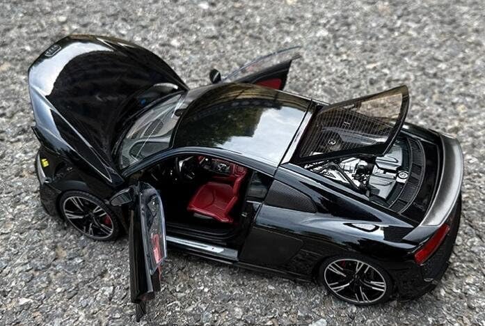 【ミニカー 美品】ケンファイ 1/18 アウディ R8 2021 黒 ミニカー 美品】ケンファイ 1/18 アウディ R8 2021 黒 - メルカリ