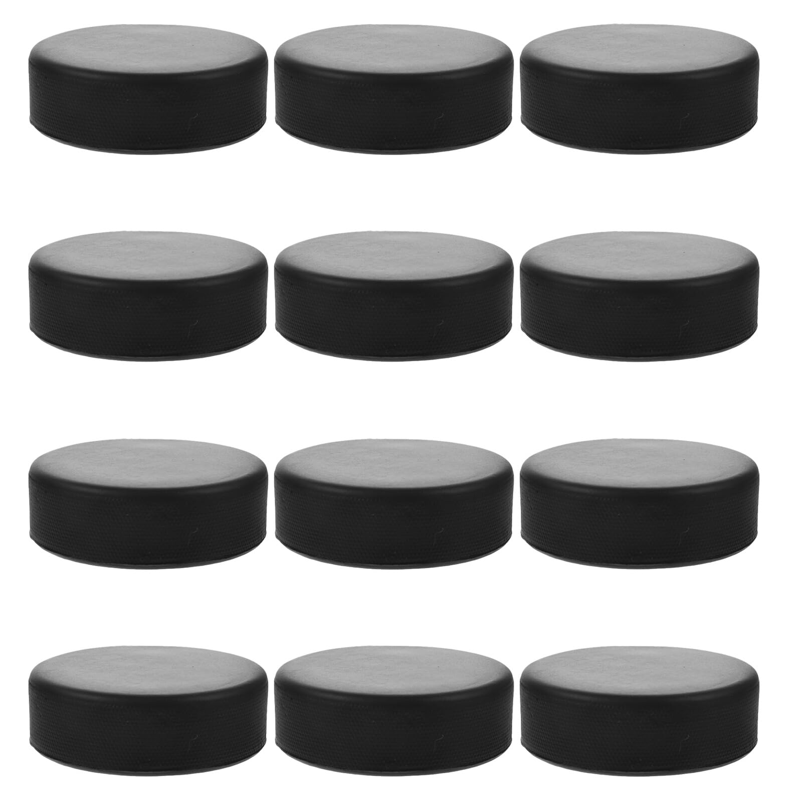 Set 15 Dischi da Hockey per Allenamento Indoor e Outdoor Palle da Hockey su Ghiaccio Resistenti Accessori Ricambio Dimensioni Standard 74X74X24 CM