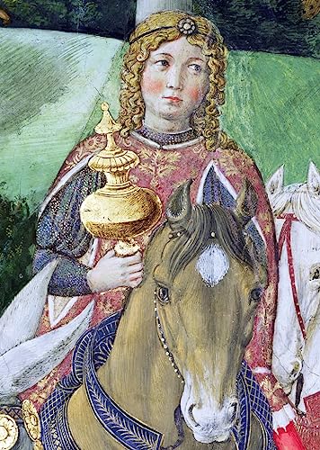 Tableau Toile Benozzo Gozzoli 60x90cm : Décoration Murale Hommes-Animaux