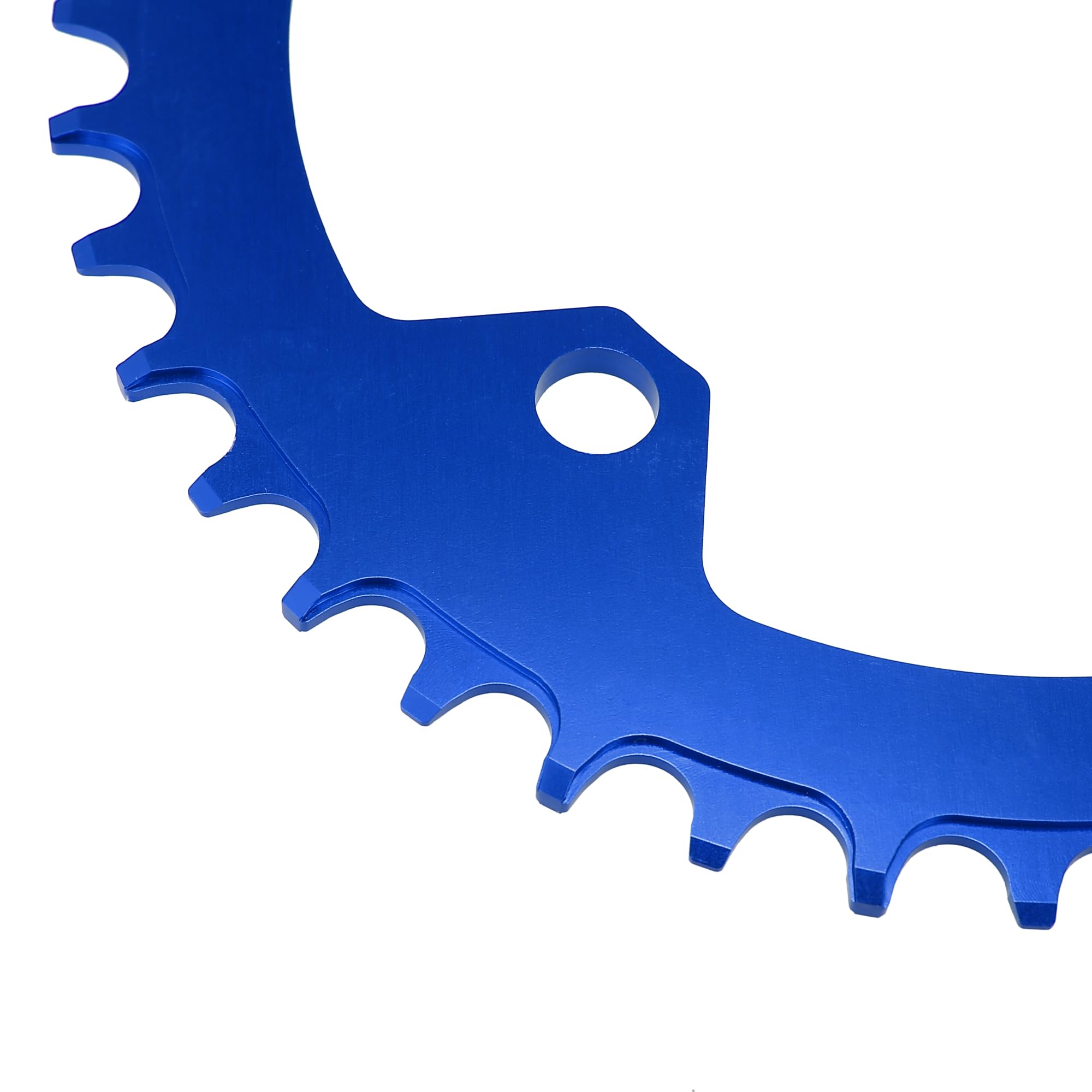 X AUTOHAUX 40 Dents 104mm Vélo Large Plateau Pédalier Dent Plaque Bleu