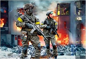 Amazon | マースフィギュア 1/72 ウクライナ防衛隊 8ポーズ 40体