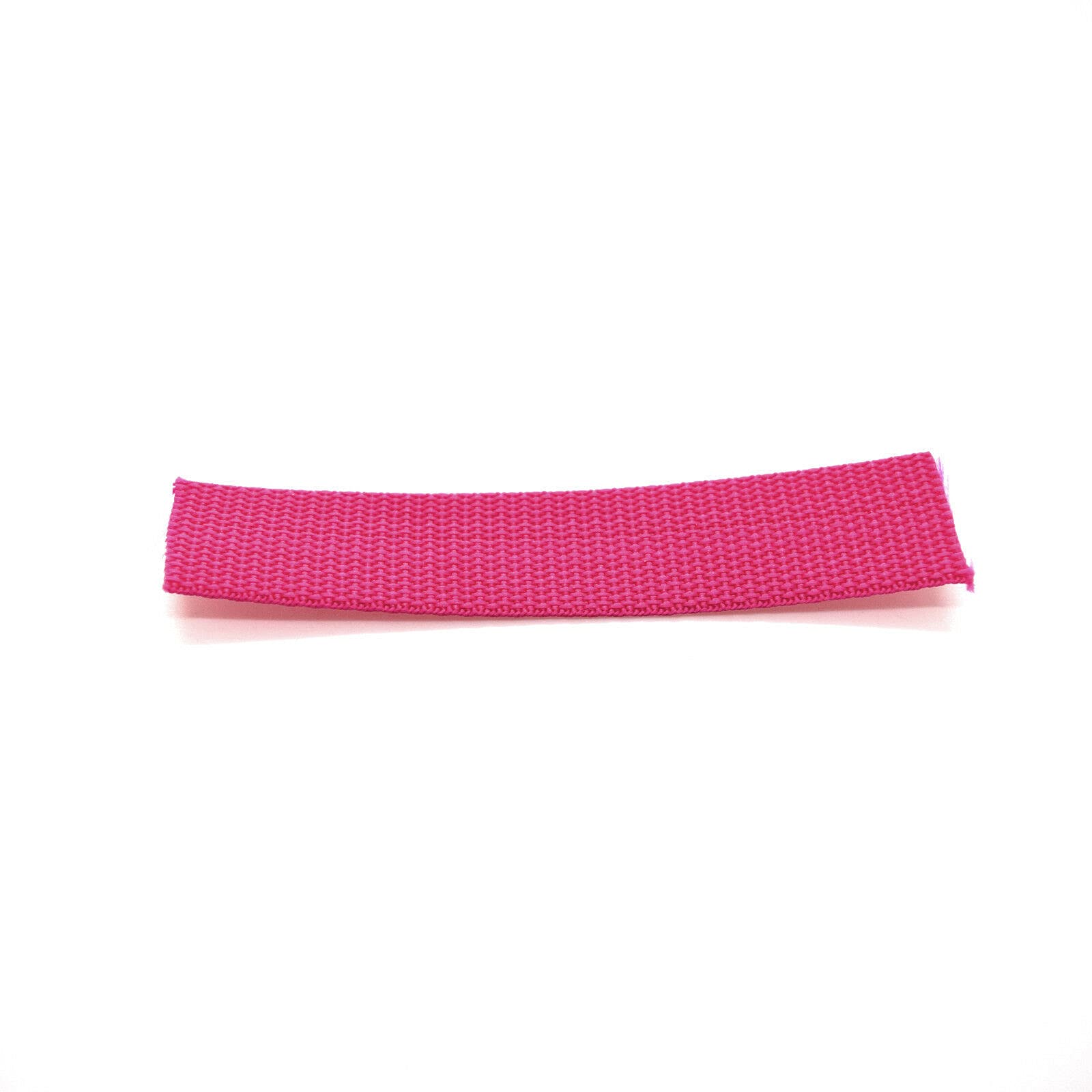 1 metres of 25 mm / 1 in Pink [145] Heavy Duty Polypropylene Webbing Strap Tape for Rucksack, Backpacks, Luggage/Cargo Strapping, Belts