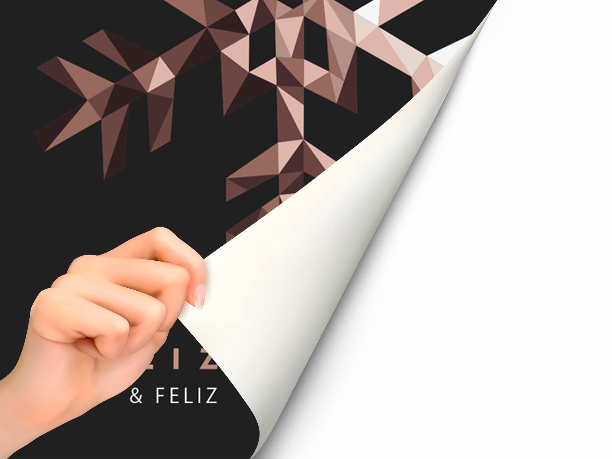 Vinyle adhésif transparent à effet miroir Joyeux Noël et Nouvel An flocon de neige | 140 x 200 cm | Vinyle économique et original | Vinyle fondé de blanc