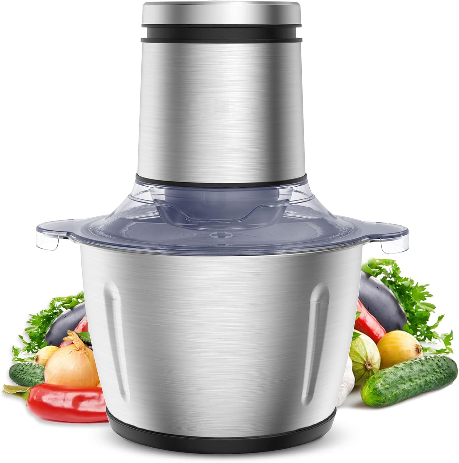 LINKChef Food Processor 400W, 8 Cup Chopper Meat Grinder