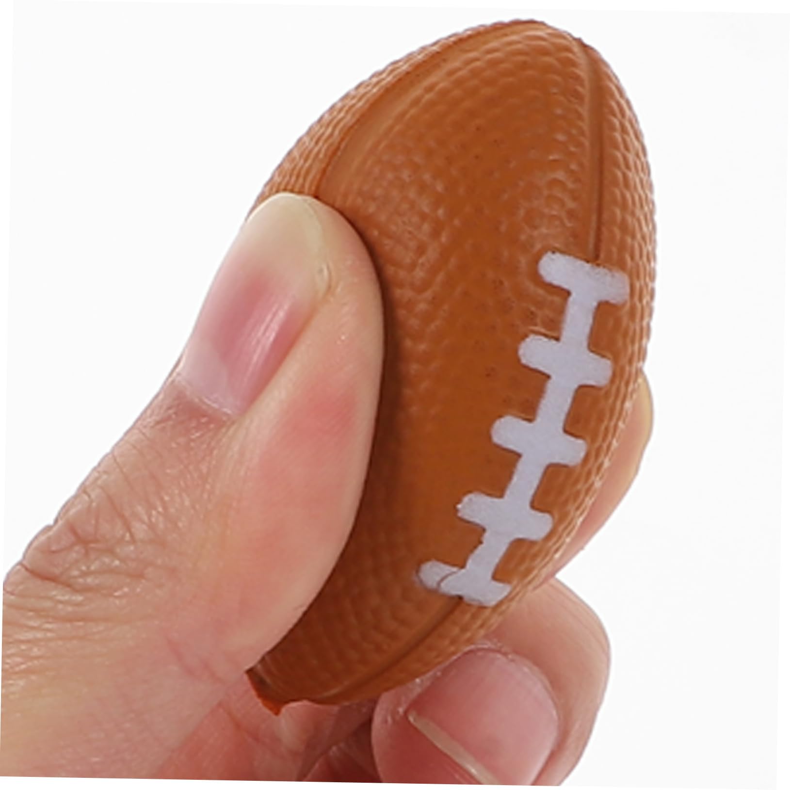BESTonZON 40stücke Stressabbau Spielzeug Lustige Dehnbare Rugby Finger Spielzeuge Für Partys Und Mini Schaumstoffbälle Für Innenräume
