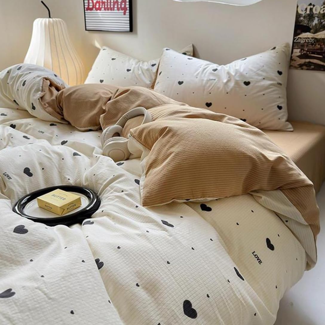 布団カバー 4点セット 洗える 布団かばー 枕カバー ベットカバー 寝具カバーセット 和風 掛け布団カバー おしゃれ シングル 3点