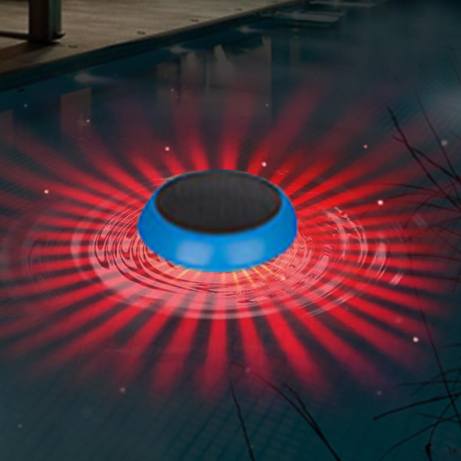 Solar Floating Pool Light, LED Pool Lighting, Underwater with Colour Changing, Colourful Pond Lighting, Solar Light, Waterproof Pool Lights for Swimming Pools, Pool, Pond, Fountain (Pack of 1)