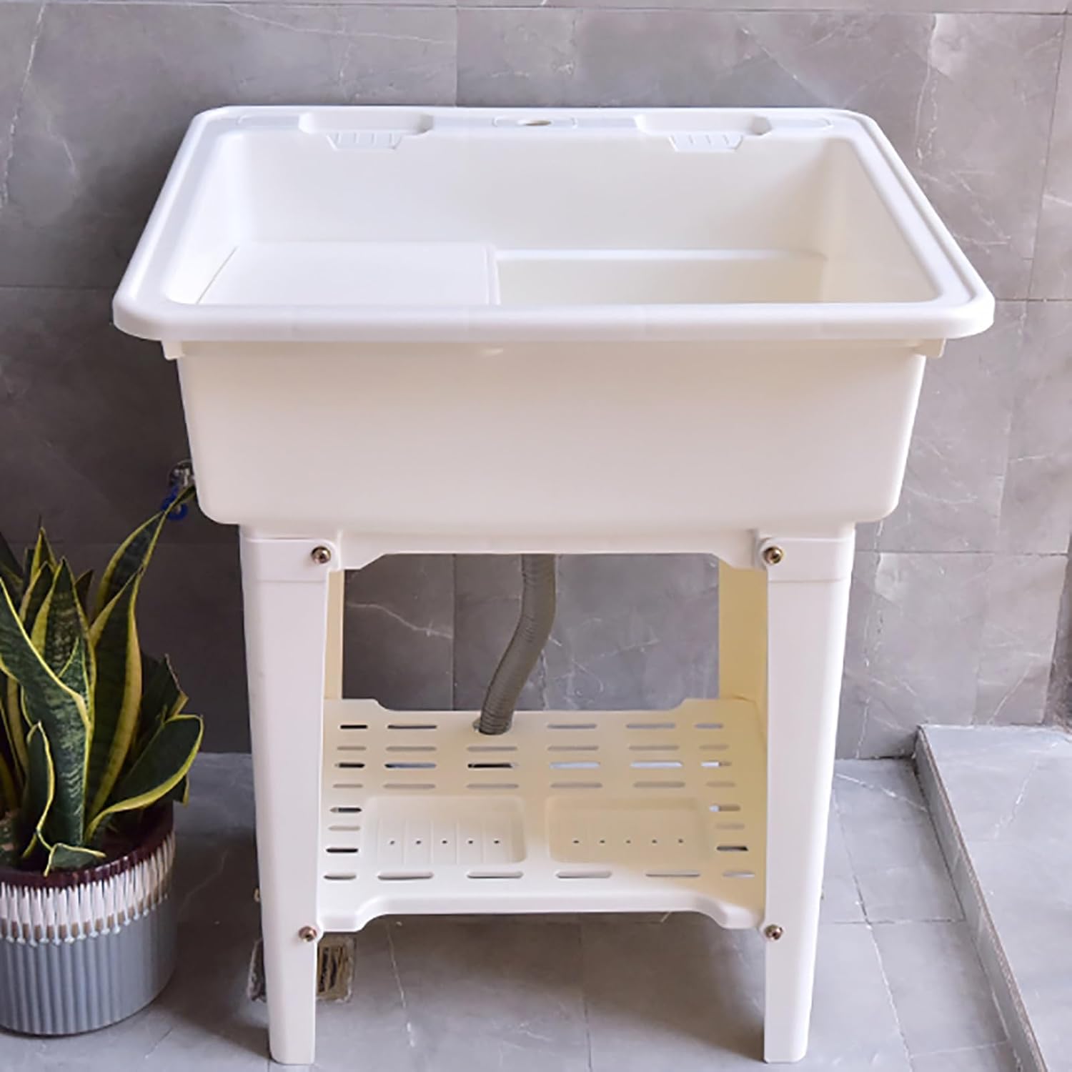Utility Sinks for a Laundry Room, Plastic Freestanding Utility Tub ...