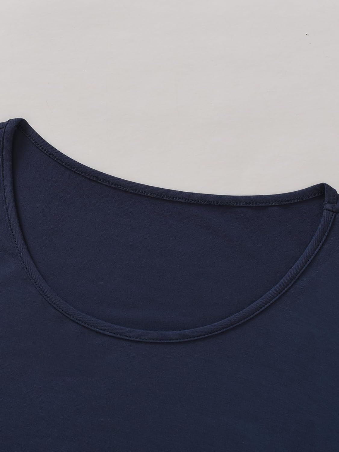 Latuza Women's Bamboo Viscose Pajama Tunic Top 3/4 Sleeve Sleep T-Shirt - Image 4