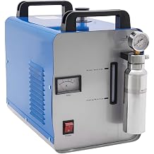 H180 Oxygen Hydrogen Generator Water Welder, Flame Generator Torch Acrylic Polisher+ HHO Torch, AC 110V 400W 95L/H