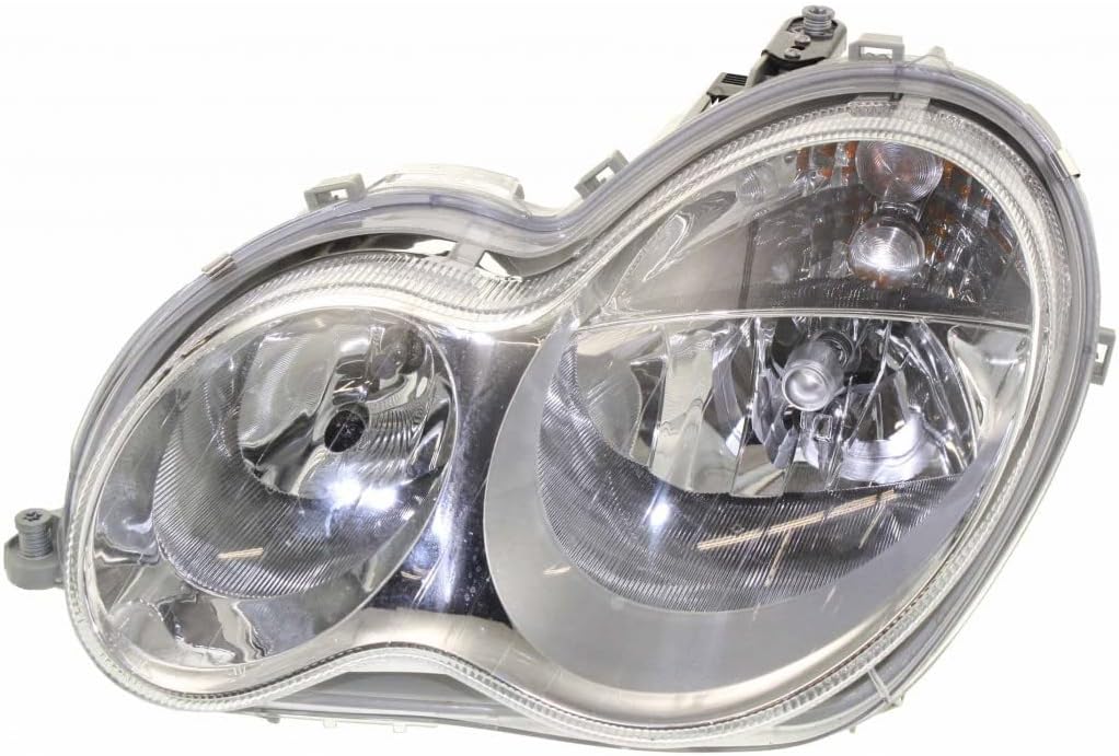 CarLights360: For 2005 2006 2007 Mercedes-Benz C280 Headlight Assembly Driver Side - Replacement for MB2502148 | 2038201559 | 2038203561