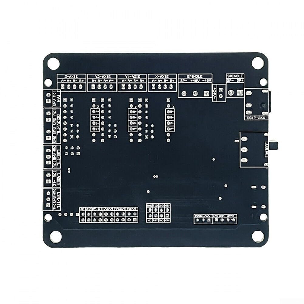 GRBL Carte de contrôle, CNC 3018/2418/1610 3 axes moteur pas à pas double axe Y USB Carte contrôleur pour routeur CNC GRBL