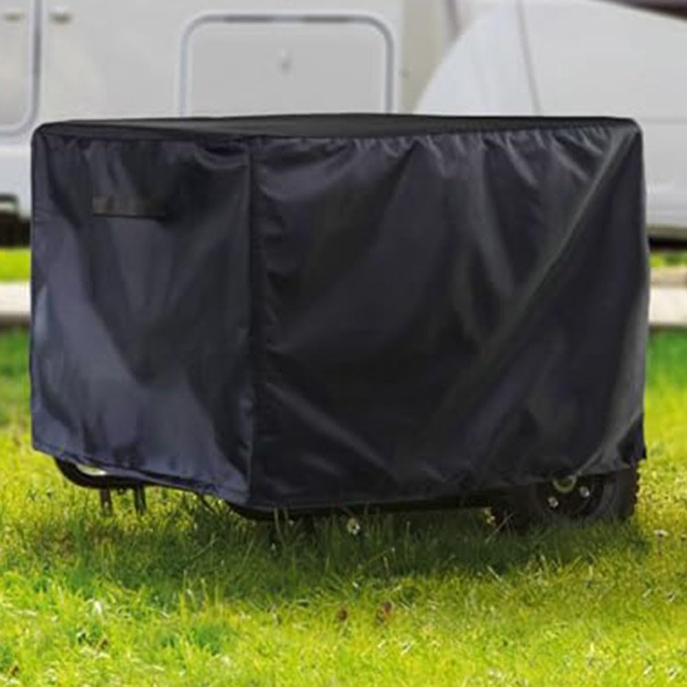 600D Polyester für robuste Abdeckung, wasserdicht, UV-beständig, mit sicherer Schnalle und Kordelzug, Allwetterschutz