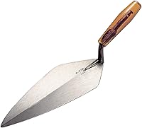 Kraft Tool RO1416-11 11" Narrow London Brick Trowel with Plastic Handle - Pro Masonry Tool for Veneering & Bricklaying