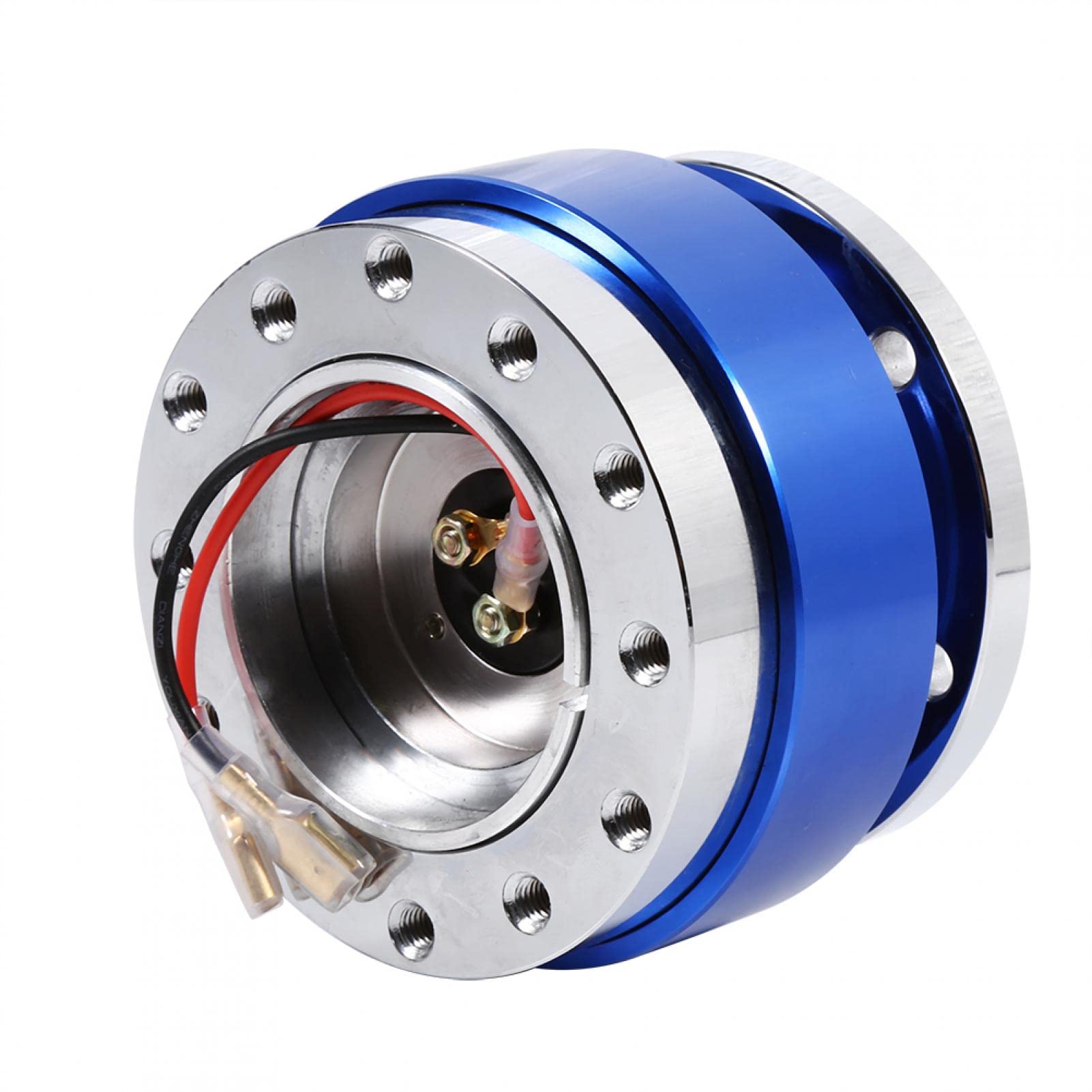 Adattatore Volante A Sgancio Rapido Universale 6 Fori - Nero, Per Auto Da Corsa - Foto 6