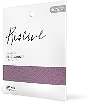 Vista 10 de D'Addario Organic Reserve Classic Bb Cañas para clarinete – Cañas para clarinete – Selladas individualmente – Fuerza 2.0, paquete de 3
