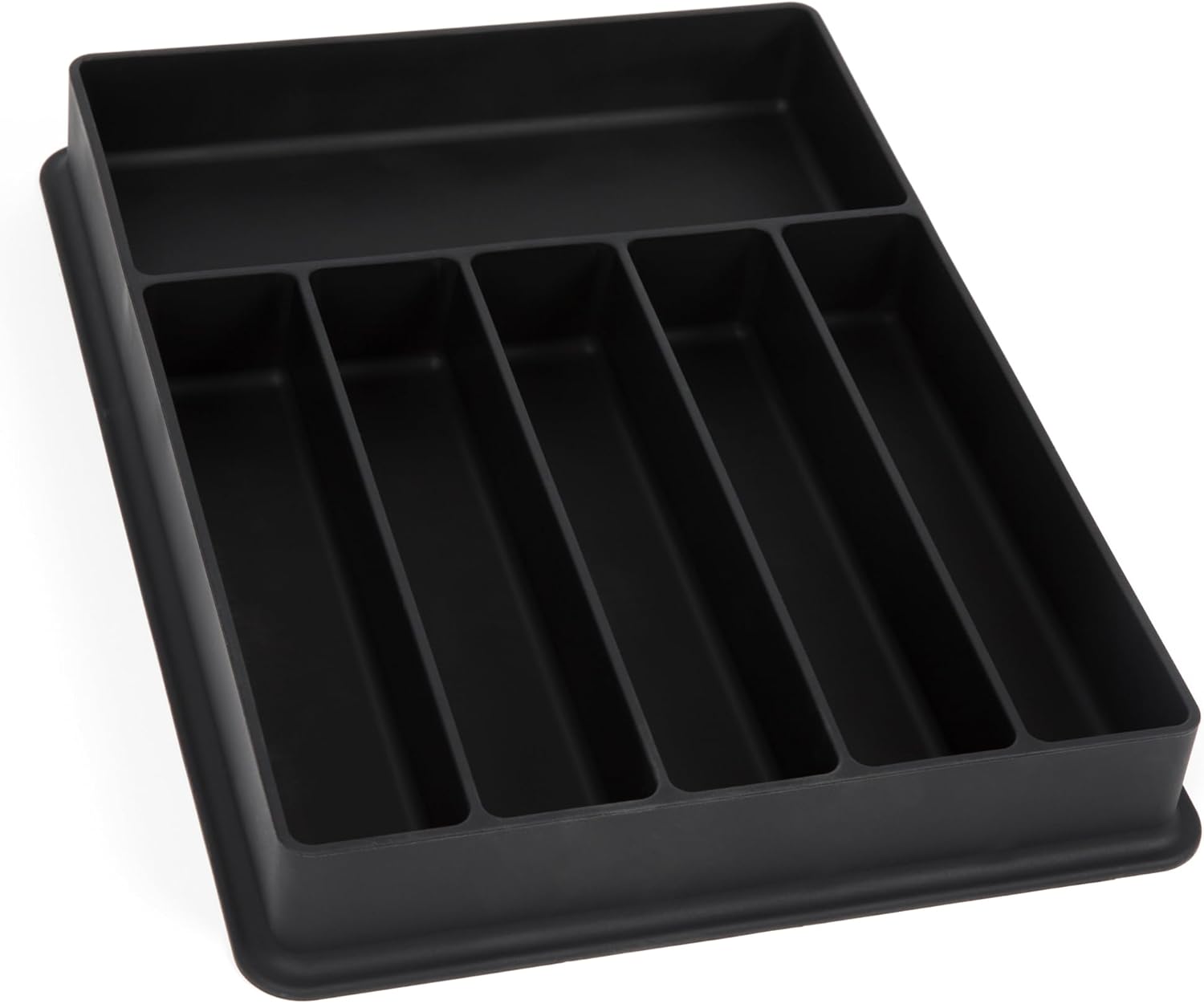 Silicone Rubber NonSlip, NonToxic, Black Silverware and