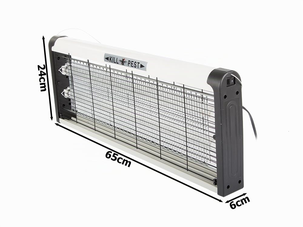 Zanzariera elettrica stermina insetti ammazza zanzare mosche lampade giardino 40W