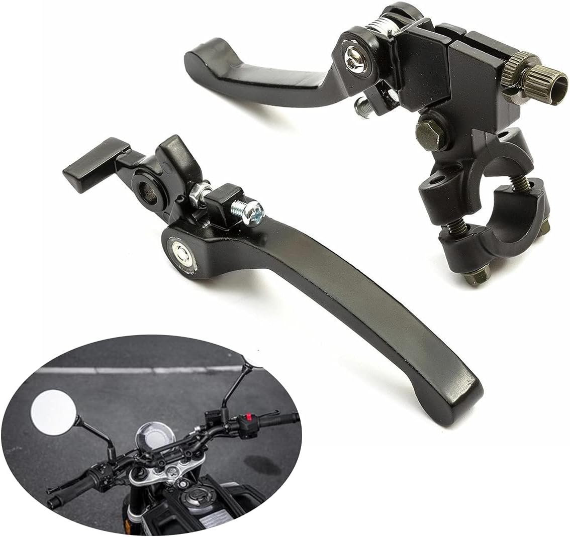 Heart Horse 1 Pair 22mm Pit Dirt Bike Clutch Brake Levers Set, Motorcycle Fol...