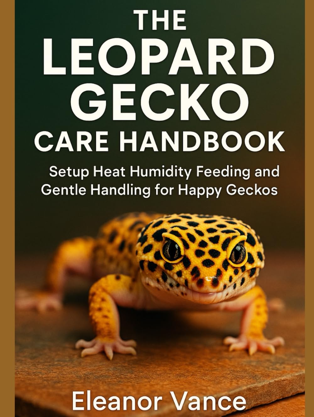 THE LEOPARD GECKO CARE HANDBOOK: Setup, Heat/Humidity, Feeding, and Gentle Handling for Happy Geckos