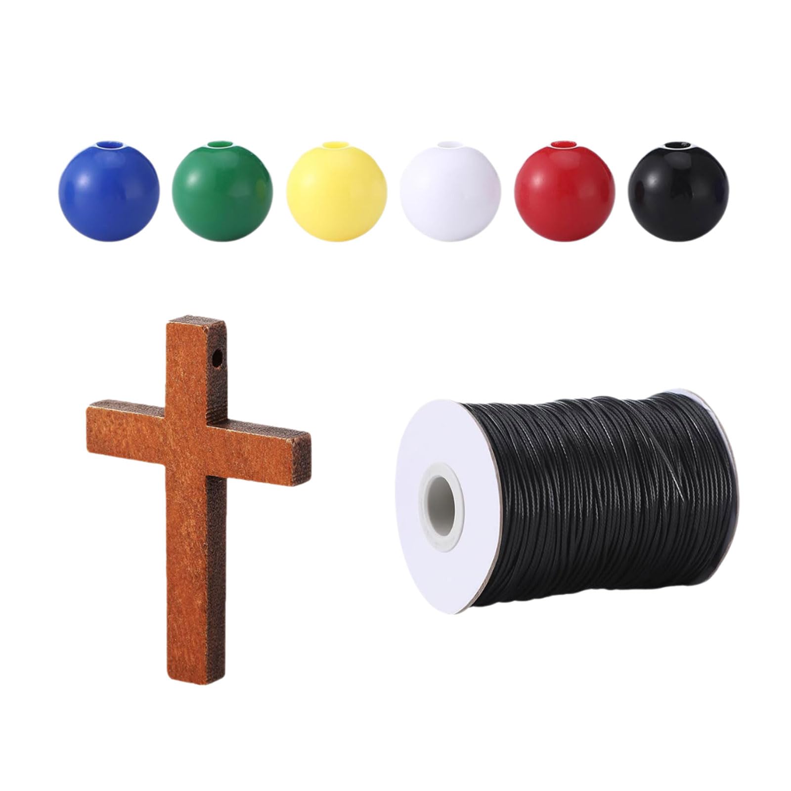 Plan of Salvations - Kit per insegnare la Bibbia, 6 perline colorate, kit per la creazione di collane