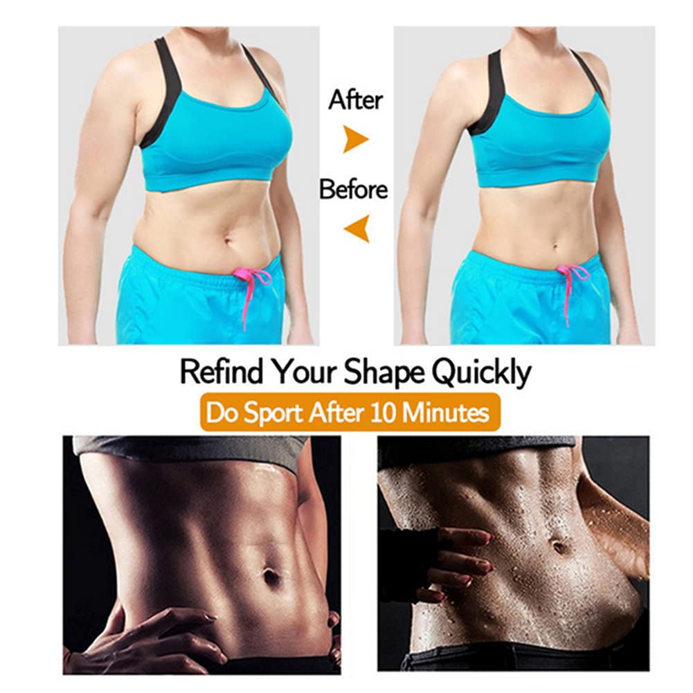 Fitness Workout Fajas Reductoras Adelgazantes Camiseta Reductora Sauna Chaleco Neopreno de Sudoración para Deporte