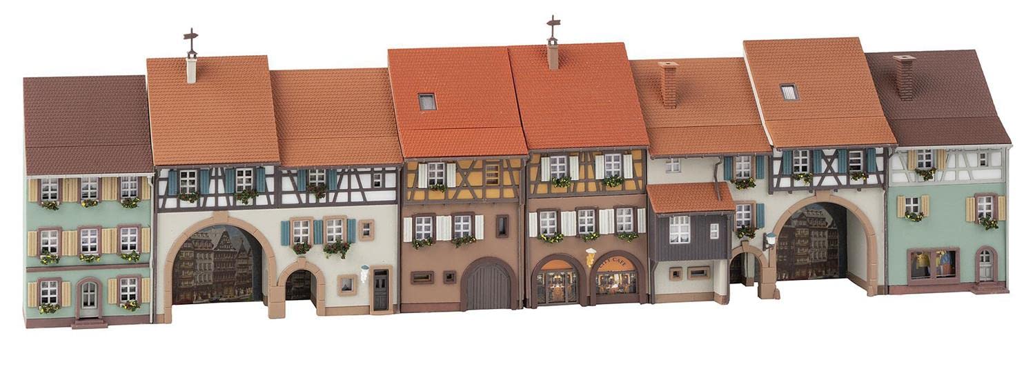 Faller 232174 Old Town Relief Houses (6) Kit III