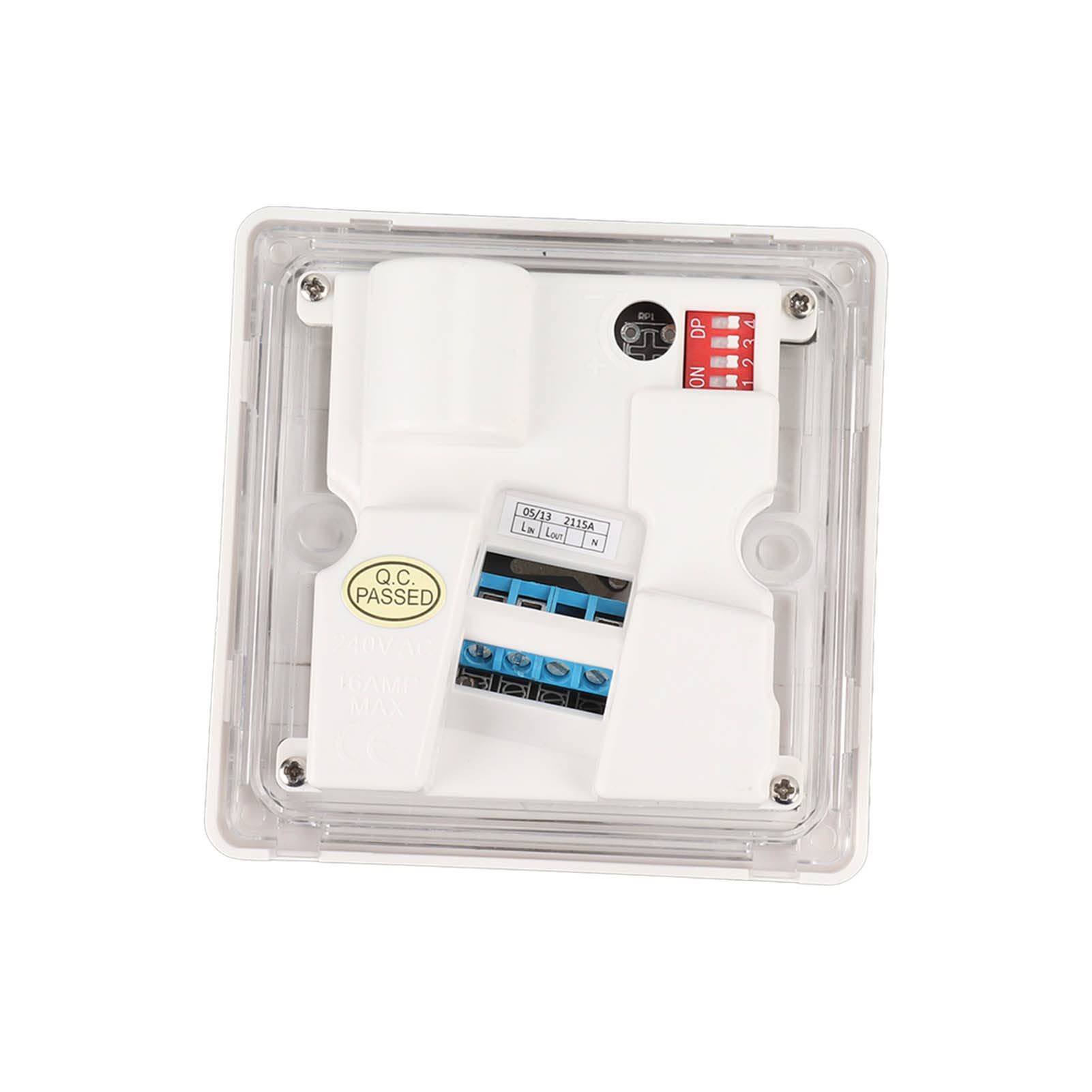HEEPDD Panneau de Commutateur de Minuterie de Lumière, 220 V 3500 W, Réglage de l'heure de 2 Minutes à 2 Heures, Interrupteur de Lumière à Commande Tactile, Minuterie, Commutateurs Intelligents