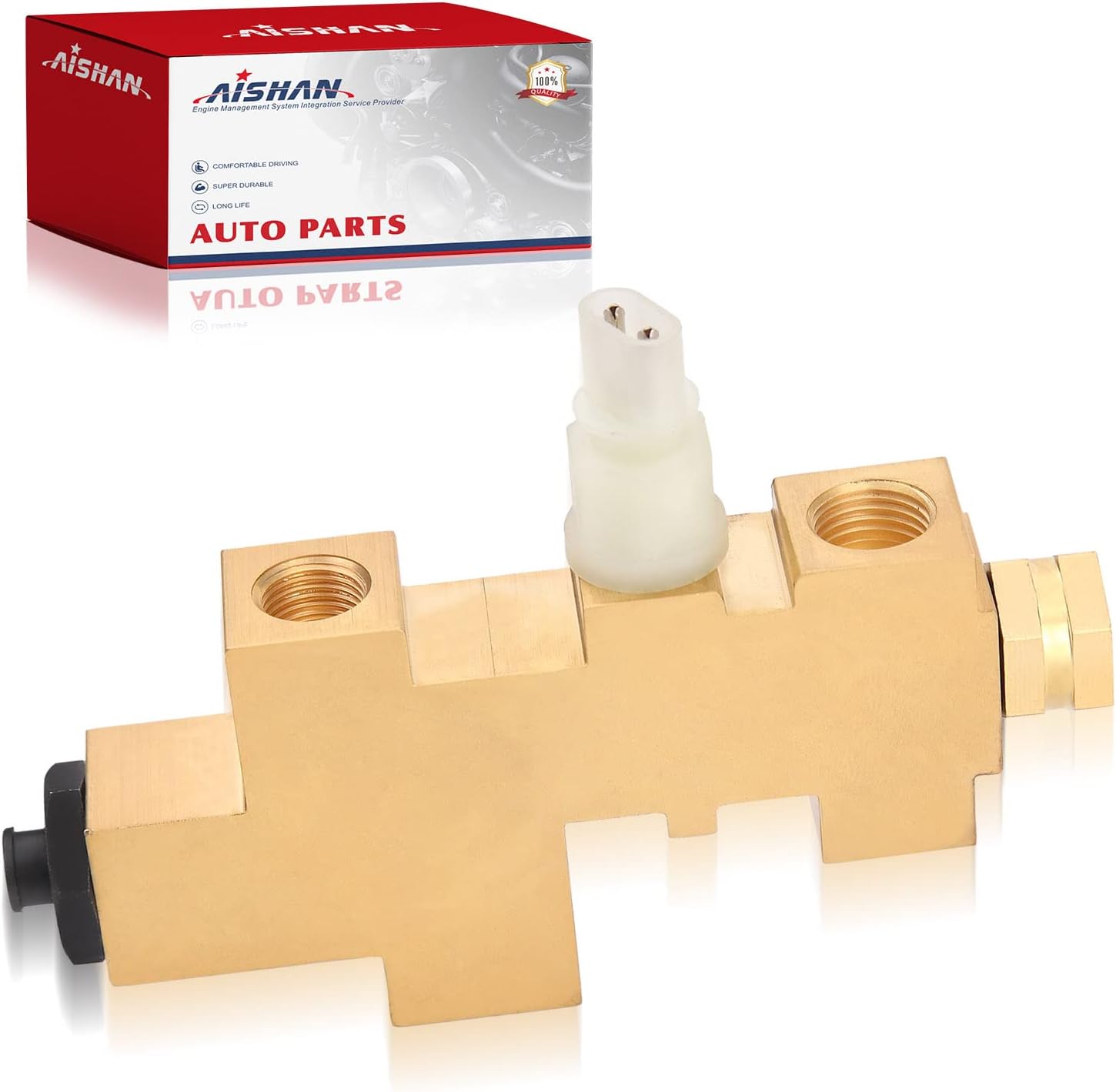 Brass Proportioning Valve Disc/Drum Disc Compatible with 1987-1995 Jeep Wrangler 2.5L L4 / 4L L6/ 4.2L L6 Replace# PV8796J, 05083808AA, 52009115