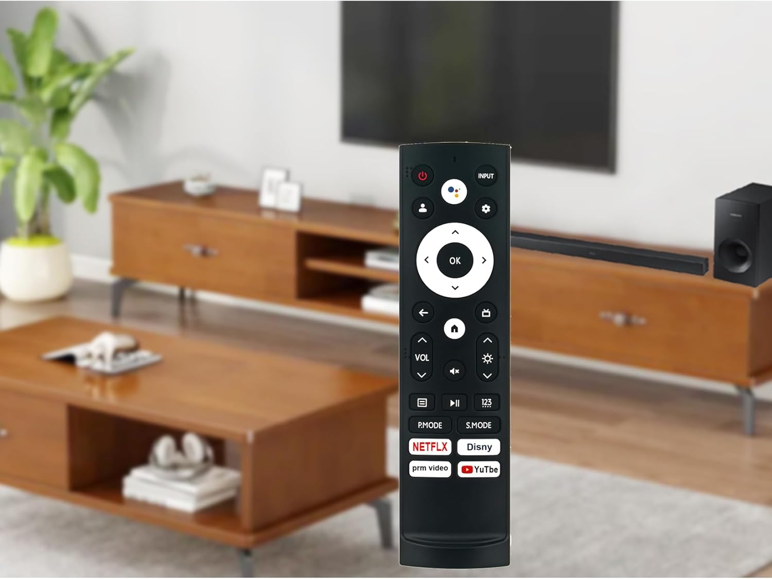 ERF3AE90H Voice Replacement Remote Control Applicable for Hisense Laser Cinema Projector PX2-PRO PX2 PRO