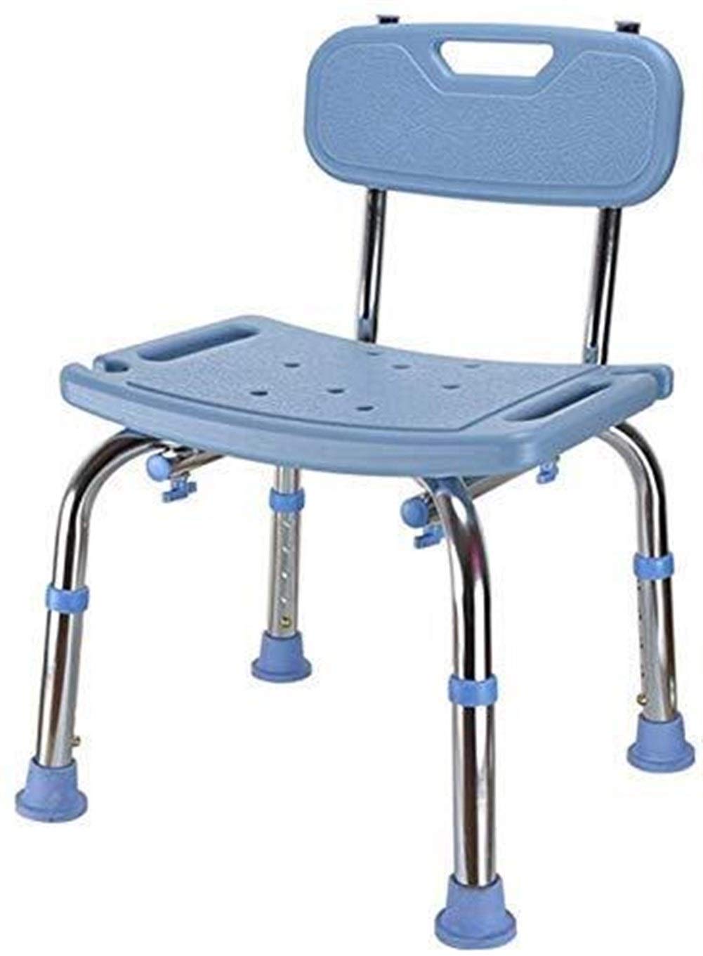 Tabouret de douche réglable et léger en aluminium pour senior